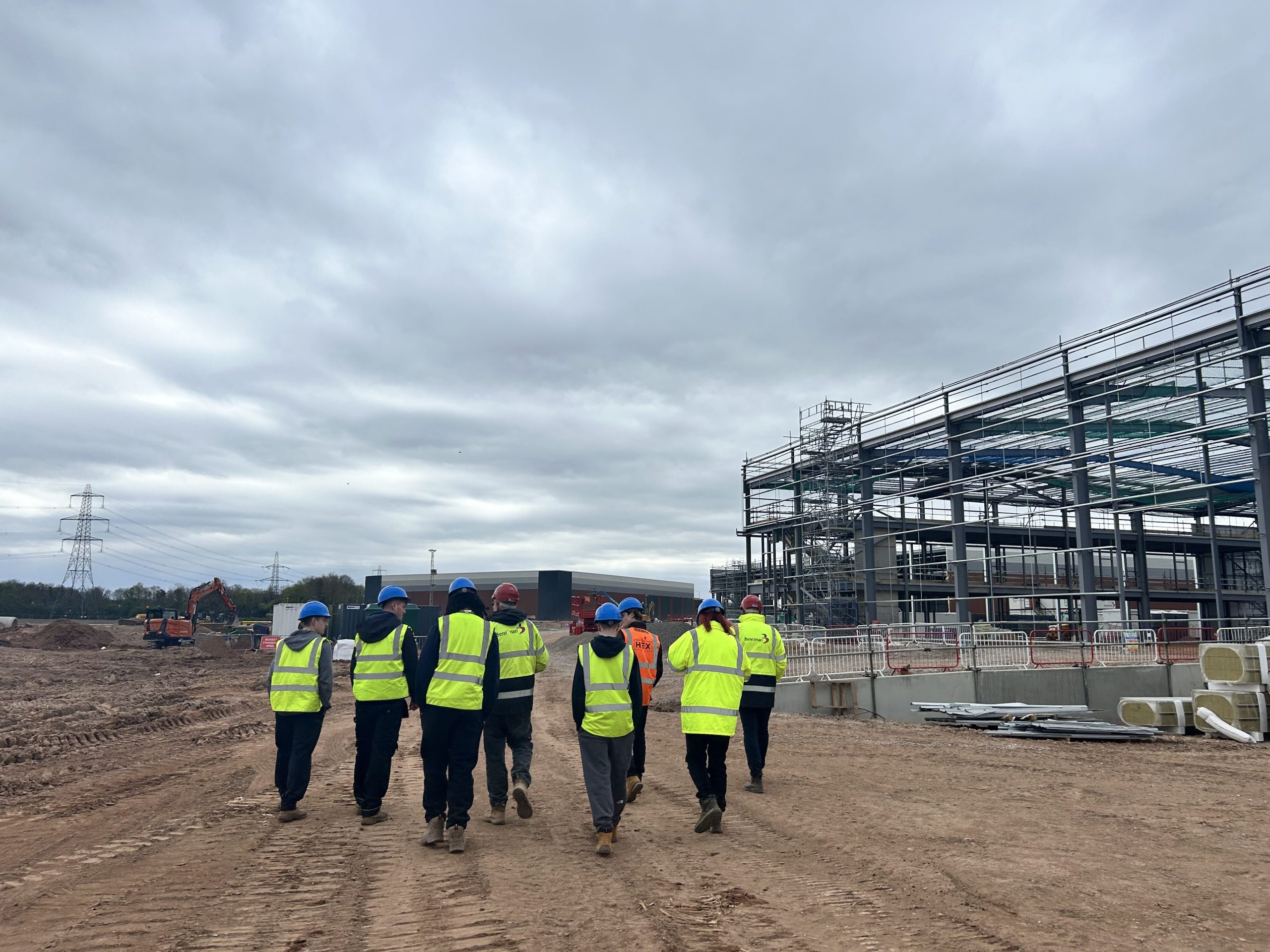 Benniman hosts T Level college students at Indurent Park Lichfield